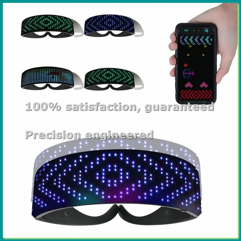 Glow In The Dark Party Glasses - แว่นตาเรืองแสง DIY สไตล์ล้ำยุค พร้อมบลูทูธ LED สำหรับงานปาร์ตี้
