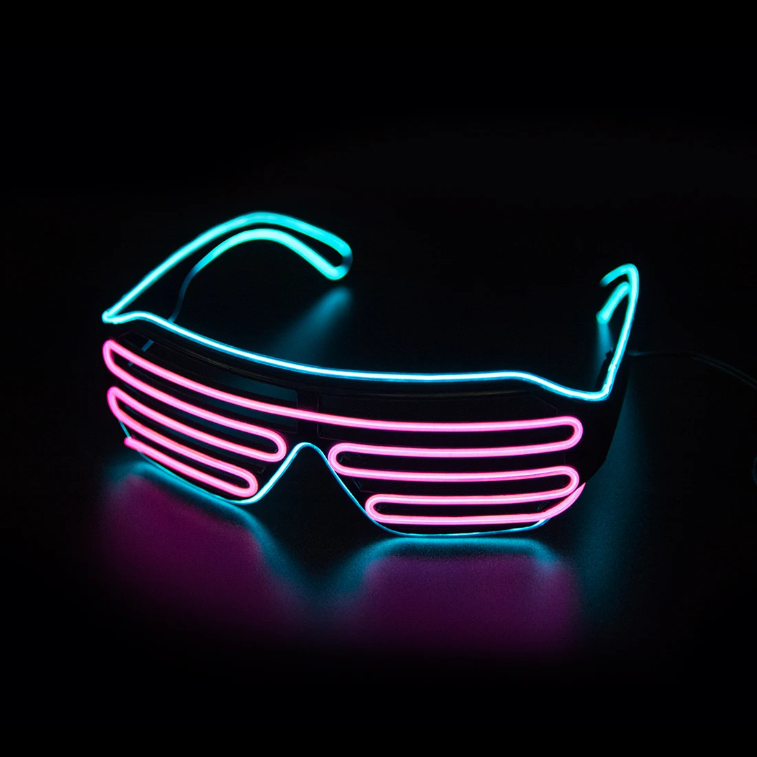LED เรืองแสงแว่นตา Gafas Lumin - Glow In The Dark Party Glasses บทวิจารณ์และราคา