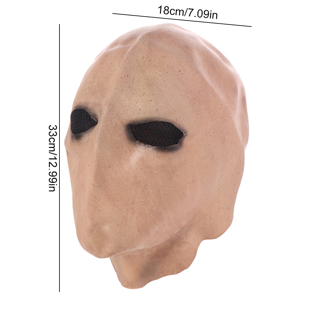หน้ากากฮาโลวีนรูปคนไร้หน้า สเล - Latex Alien Mask Realistic บทวิจารณ์และราคา