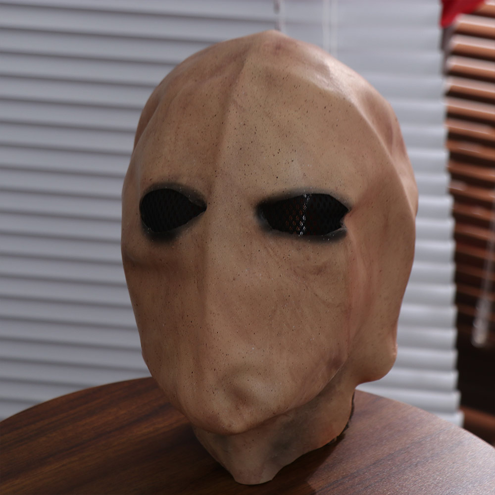 หน้ากากฮาโลวีนรูปคนไร้หน้า สเล - Latex Alien Mask Realistic บทวิจารณ์และราคา
