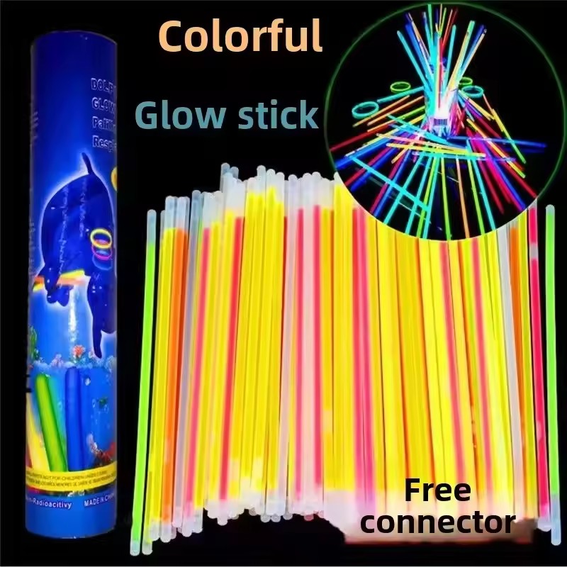 แท่งเรืองแสง 50/100 ชิ้น สำหรั - Glow In The Dark Party Glasses บทวิจารณ์และราคา