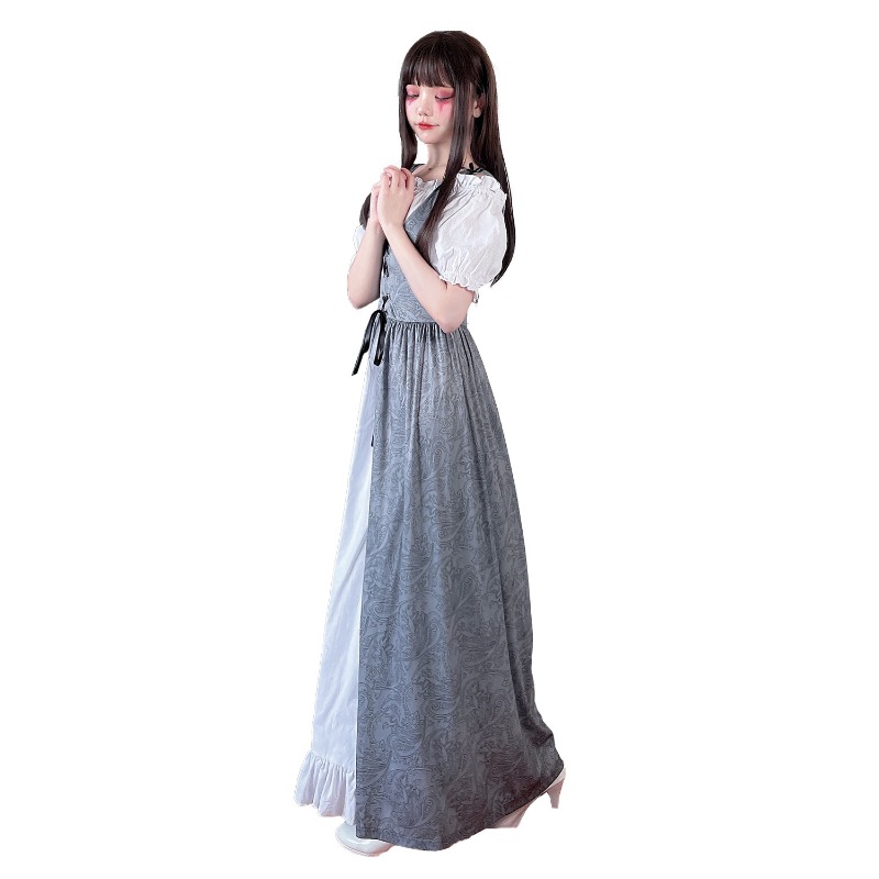 ชุดคอสตูมยุคกลางสำหรับผู้หญิง  - Medieval Renaissance Dress Women บทวิจารณ์และราคา