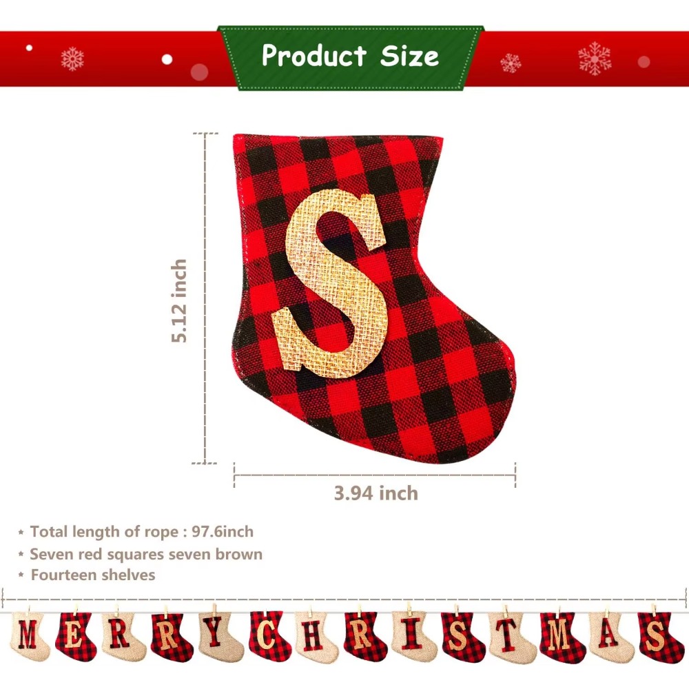 เครื่องประดับแขวนรูปถุงเท้าสำห - Party Supplies บทวิจารณ์และราคา